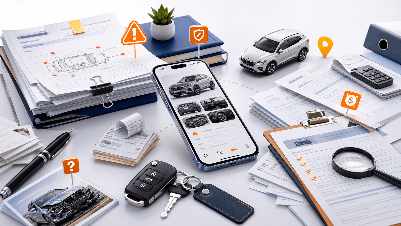 Pocket mechanic symptom tracking assistant